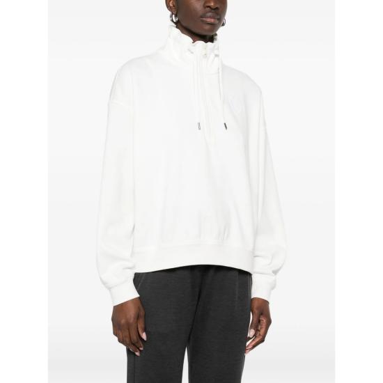 26SS 브루넬로 쿠치넬리 긴팔 티셔츠 MG927VT404 C7220 WHITE - BRUNELLO CUCINELLI