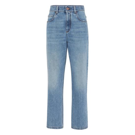 26SS 브루넬로 쿠치넬리 데님 팬츠 MA095P5758 C9012 BLUE