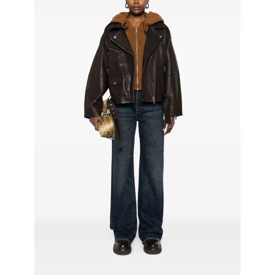 26SS 게스투즈 가죽 자켓 10910820 VIDA BIRCH BROWN - GESTUZ