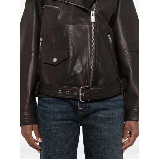 26SS 게스투즈 가죽 자켓 10910820 VIDA BIRCH BROWN - GESTUZ