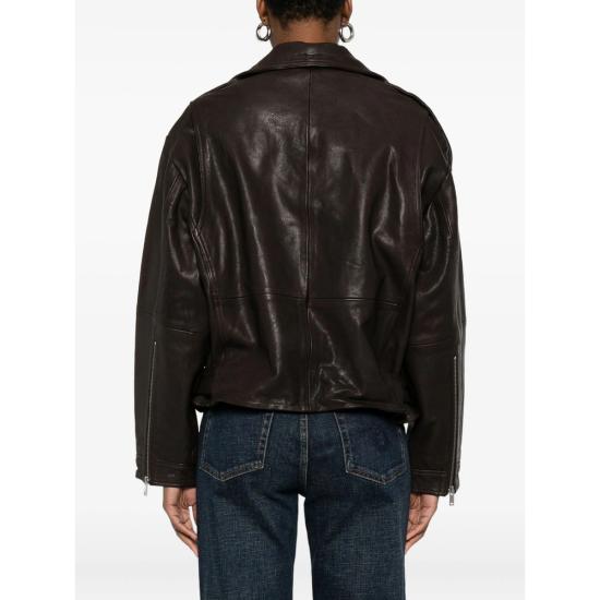 26SS 게스투즈 가죽 자켓 10910820 VIDA BIRCH BROWN - GESTUZ