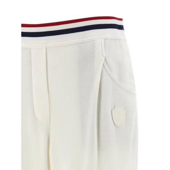 26SS 브루넬로 쿠치넬리 테이퍼드 팬츠 MG927P9194 C7220 WHITE - BRUNELLO CUCINELLI