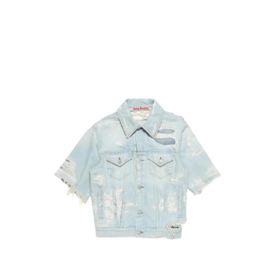 26SS 아크네 스튜디오 데님 자켓 B90867 LGBLU BLUE