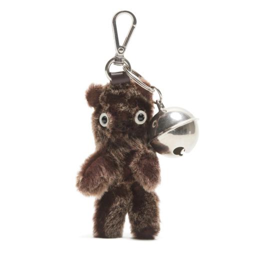 26SS 아크네 스튜디오 키링 C80236 CHOCO BROWN