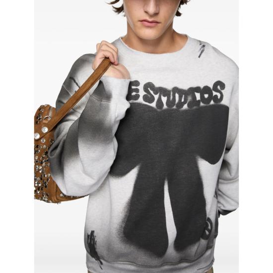 26SS 아크네 스튜디오 스웨터 CI0223 GREME GREY - ACNE STUDIOS