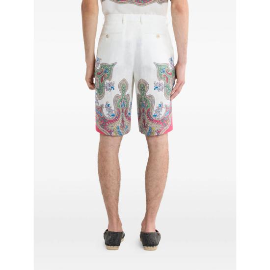 26SS 에트로 숏팬츠 99SP304 MREB0014 X0860 WHITE - ETRO