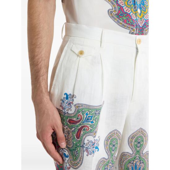 26SS 에트로 숏팬츠 99SP304 MREB0014 X0860 WHITE - ETRO