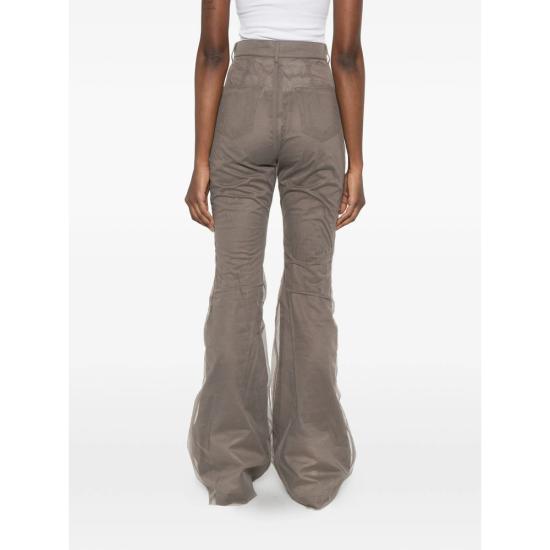 26SS 릭 오웬스 플레어 팬츠 RO01F6329 TUCV 34 BROWN - RICK OWENS