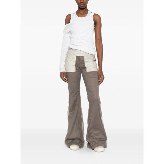 26SS 릭 오웬스 플레어 팬츠 RO01F6329 TUCV 34 BROWN - RICK OWENS