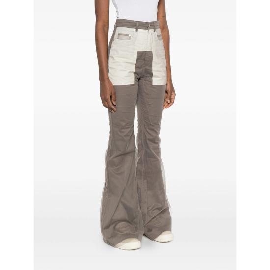 26SS 릭 오웬스 플레어 팬츠 RO01F6329 TUCV 34 BROWN - RICK OWENS