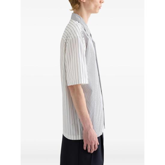 26SS 질샌더 셔츠 J45329 J22DL0365 154 WHITE BLACK - JIL SANDER