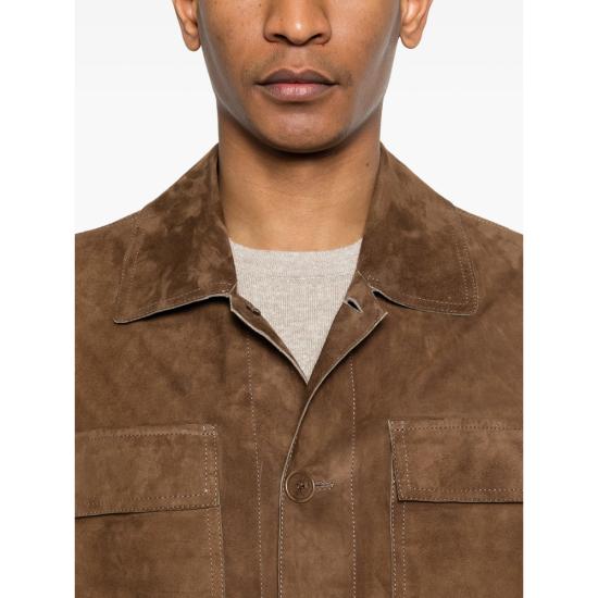 26SS 살바토레 산토로 가죽 자켓 50690 U TERRA BROWN - SALVATORE SANTORO