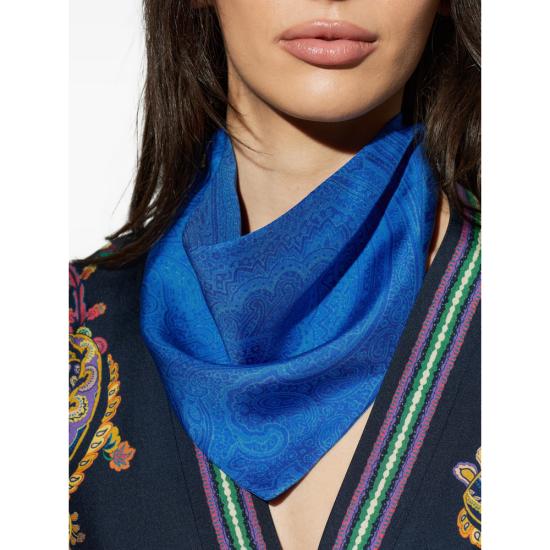 26SS 에트로 머플러/스카프 AKH62 WF6H0002 X0883 BLUE - ETRO