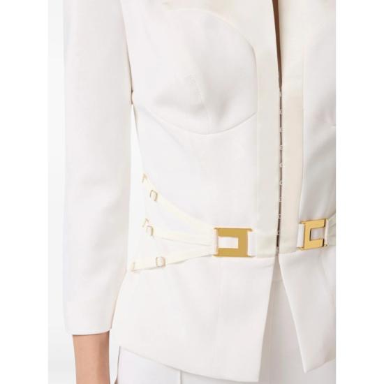 26SS 엘리자베타프랜치 수트 자켓 GI20261E2 360 WHITE - ELISABETTA FRANCHI