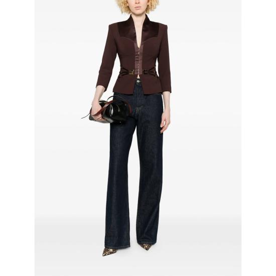 26SS 엘리자베타프랜치 자켓 GI20261E2 644 BROWN - ELISABETTA FRANCHI