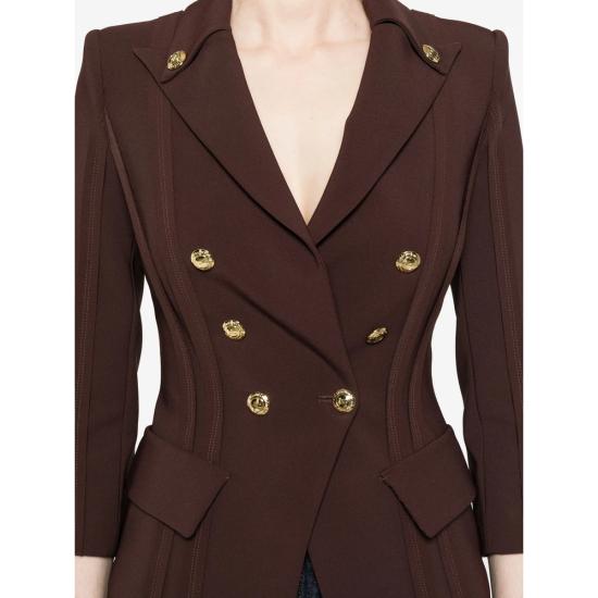 26SS 엘리자베타프랜치 수트 자켓 GI21861E2 644 BROWN - ELISABETTA FRANCHI