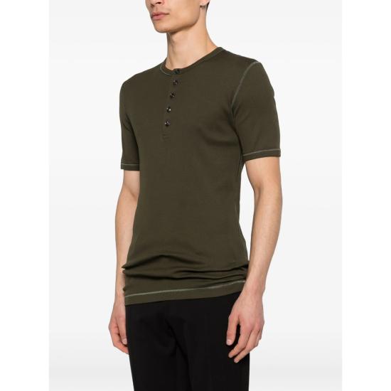 26SS 돌체앤가바나 탑 G8QX6T G7P0D M4001 GREEN - DOLCE & GABBANA