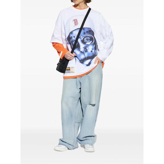 26SS 피디에프 탑 DFM54043 TJ101 MASK WHITE ORANGE - PDF