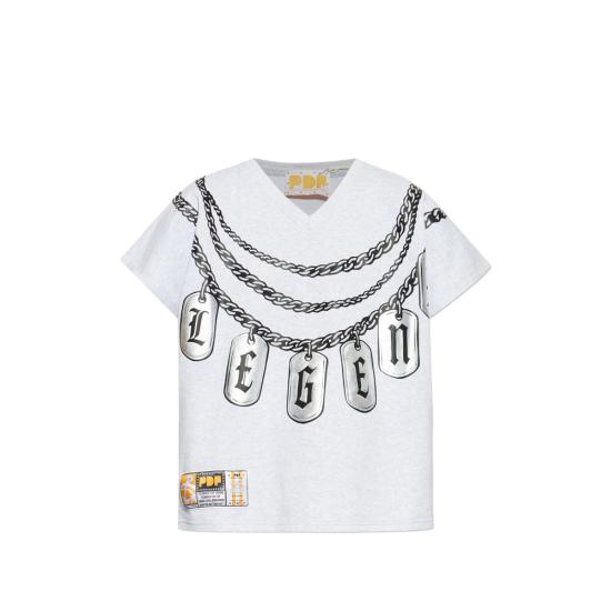 26SS 피디에프 탑 DFM54042 TJ103 CHAIN GREY