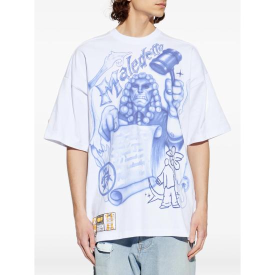 26SS 피디에프 탑 DFM54029 TJ112 WHITE WHITE BLUE - PDF