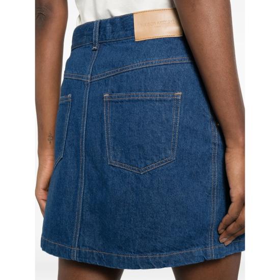 26SS 메종키츠네 스커트 QW01501WD4023 WAIND BLUE - MAISON KITSUNE