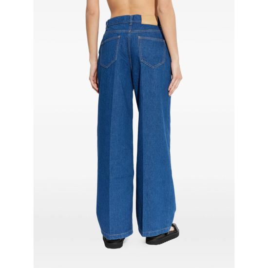 26SS 메종키츠네 데님 팬츠 QW01102WD4023 WAIND BLUE - MAISON KITSUNE