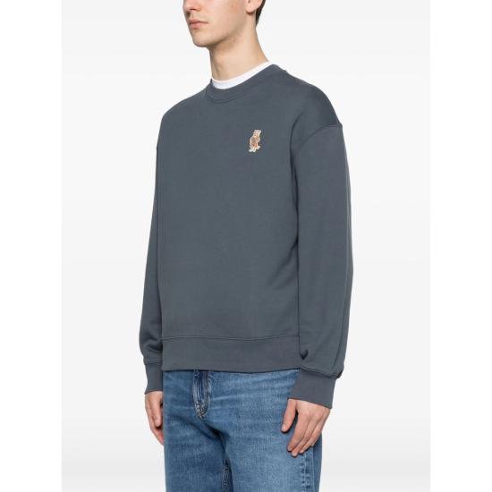 26SS 메종키츠네 니트웨어 QM00309KM0341 SBLUE - MAISON KITSUNE