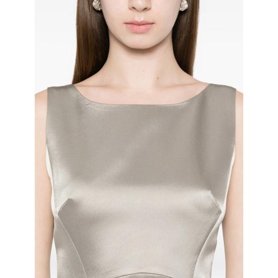 26SS 펠리 캄포 미디 원피스 FCS626152 0650 GREY - FELY CAMPO