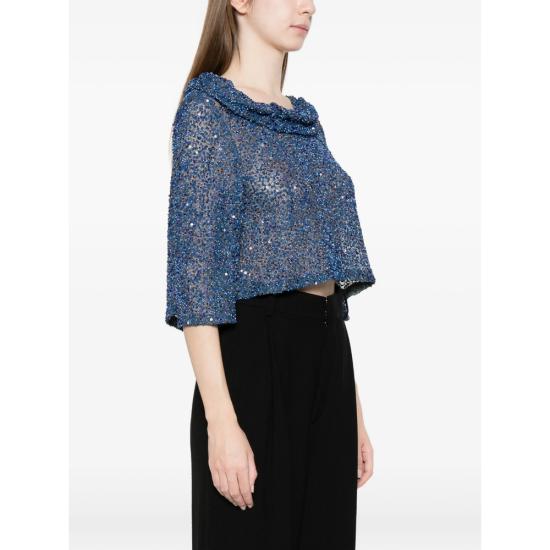 26SS 펠리 캄포 블라우스 FCS626151 7106 BLUE - FELY CAMPO