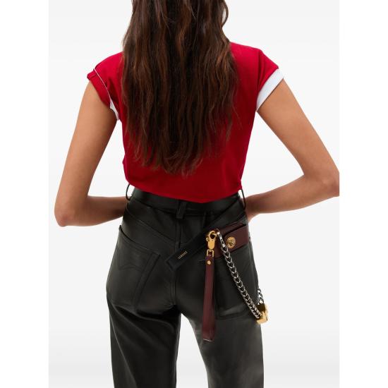 26SS 베르사체 탑 1A17894 1023697 2RC90 RED - VERSACE