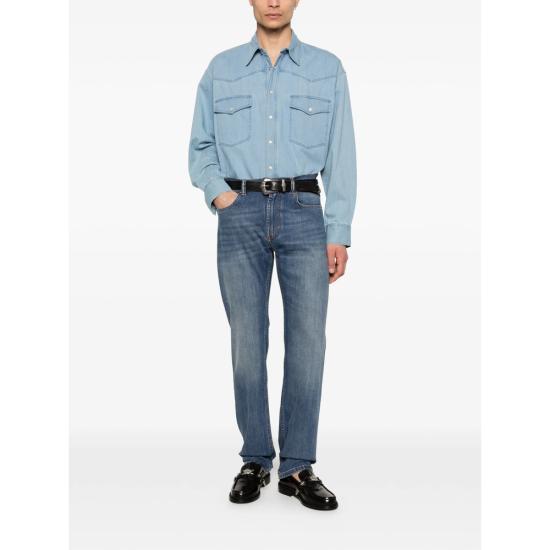 26SS 베르사체 데님 팬츠 1A17837 1024363 1D800 BLUE - VERSACE