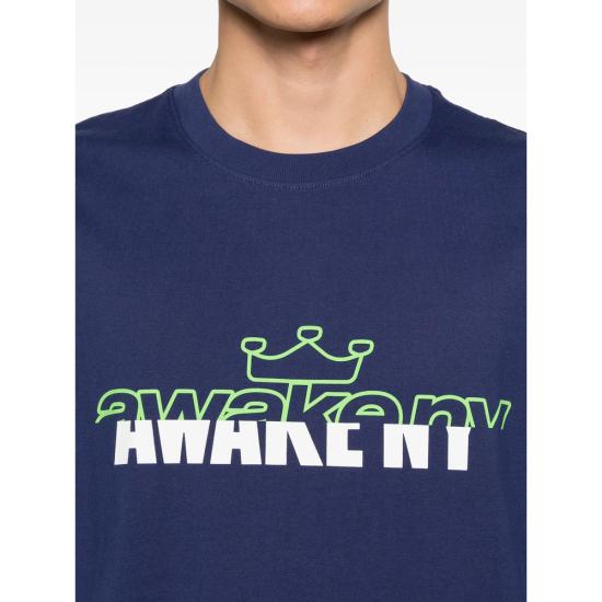 26SS 어웨이크 탑 TS009 NAVY BLUE - AWAKE