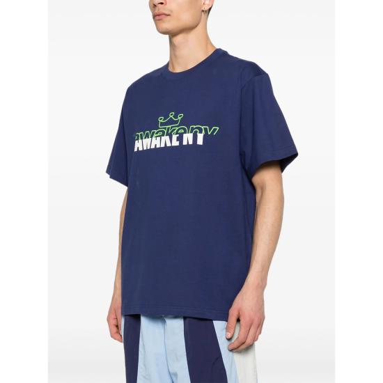 26SS 어웨이크 탑 TS009 NAVY BLUE - AWAKE