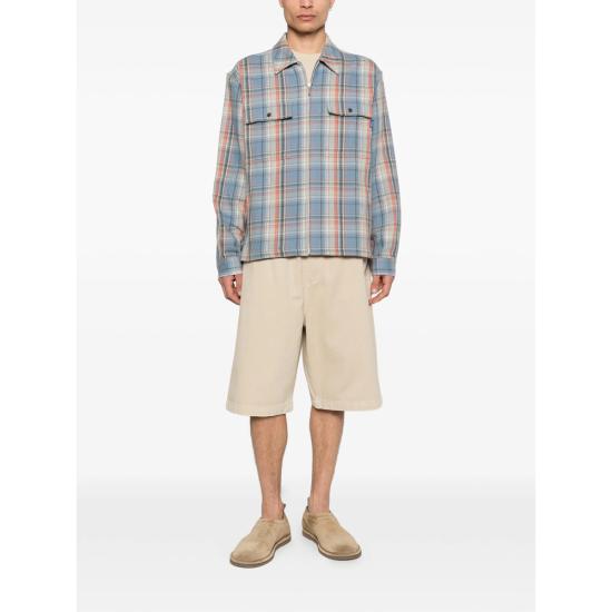 26SS 어웨이크 셔츠 TP001 BLUE BLUE ORANGE - AWAKE