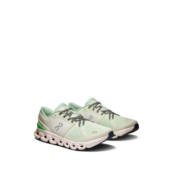 26SS 온 러닝 스니커즈 3WE30073088 CLOUD X 4 ALOHO WHITE GREEN - ON RUNNING