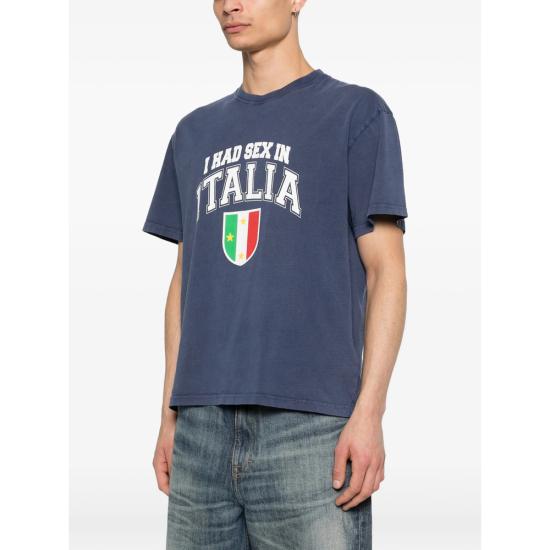 26SS 까르네 볼렌떼 탑 ST0113 NAVY BLUE - CARNE BOLLENTE