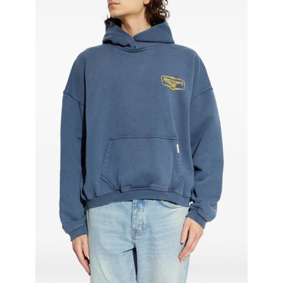 26SS 리프레젠트 후드 티셔츠 MLM100611 10 INDIG BLUE - REPRESENT