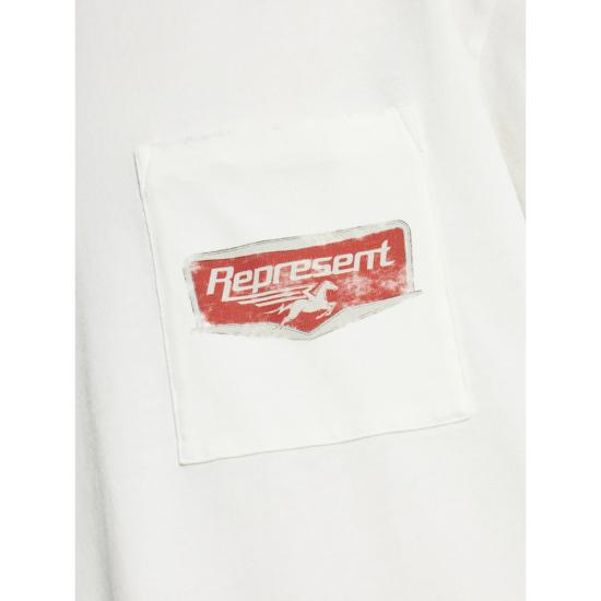 26SS 리프레젠트 탑 MLM100596 72 WHITE - REPRESENT