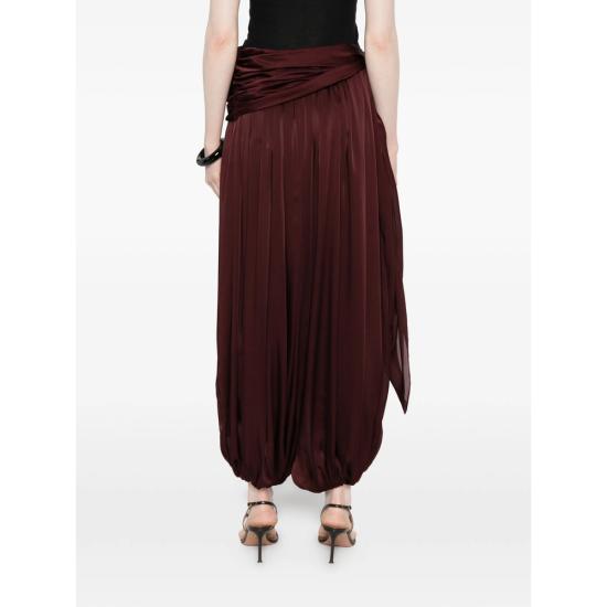 26SS 짐머만 미디 스커트 8796PS261 WINE BROWN - ZIMMERMANN
