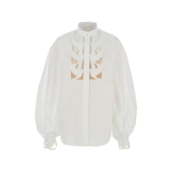 26SS 짐머만 셔츠 8426TS261 IVORY WHITE