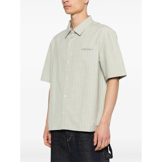 26SS 데일리 페이퍼 셔츠 2610067 SCRIPT GREEN - DAILY PAPER