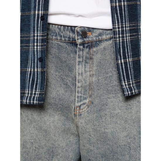 26SS 데일리 페이퍼 데님 숏팬츠 2610029 COMPACT SH DENIM BLUE - DAILY PAPER