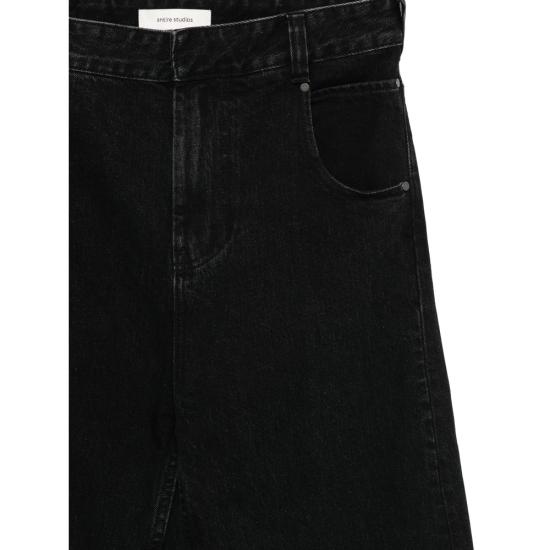 26SS 엔타이어 스튜디오 데님 팬츠 ESSS26DP03012 6248 BLACK - ENTIRE STUDIOS