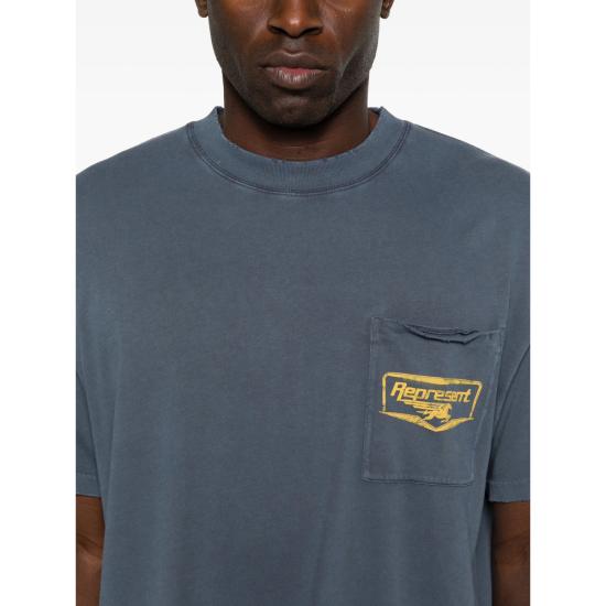 26SS 리프레젠트 탑 MLM100596 10 INDIG BLUE - REPRESENT