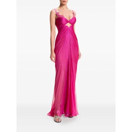 26SS 마리아루시아호한 롱 원피스 QUIANA BEGON PINK - MARIA LUCIA HOHAN