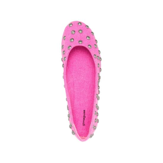 26SS 기마구아스 플랫 슈즈 BAILARINA STUD PINK - GIMAGUAS