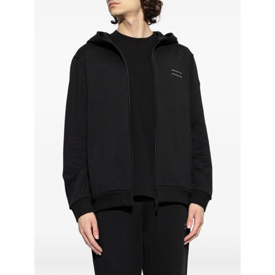 26SS 몽클레어 후드 티셔츠 89AZY 8G000 10 999 BLACK - MONCLER