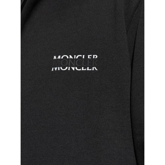 26SS 몽클레어 후드 티셔츠 89AZY 8G000 10 999 BLACK - MONCLER