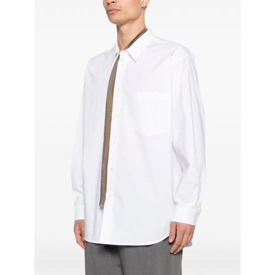26SS 마리아노 긴팔 셔츠 SR02386 V28023418 6070 WHITE - MAGLIANO