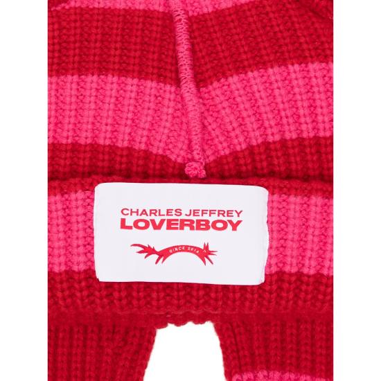 26SS 찰스 제프리 러버보이 모자 062130209 RED RED PINK - CHARLES JEFFREY LOVERBOY